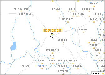 map of Mariakani