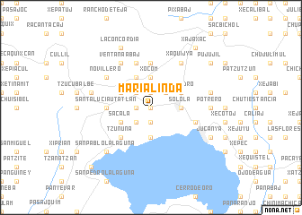 map of María Linda