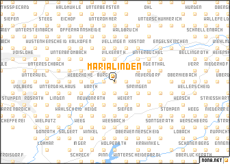 map of Marialinden