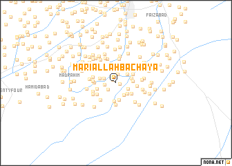 map of Māri Allāh Bachāya