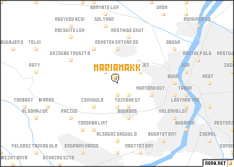 map of Máriamakk