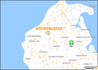 map of Mariama Kunda