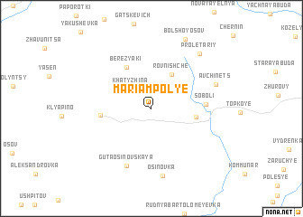 map of Mariampolʼye