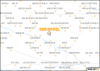 map of Mariampol