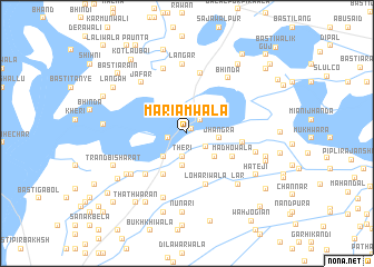 map of Mariamwāla