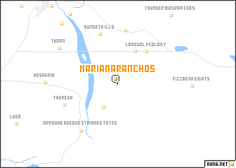 map of Mariana Ranchos