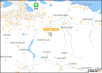 map of Mariana