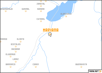 map of Mariana