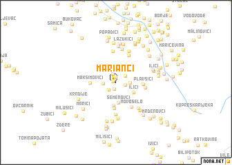 map of Marianci