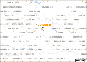 map of Marianek