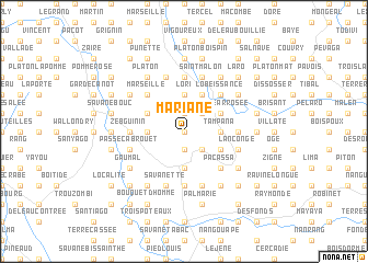 map of Mariane