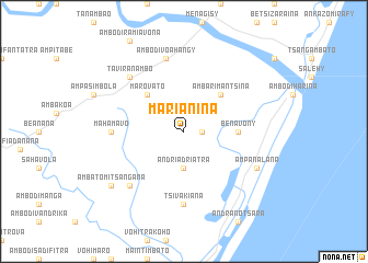 map of Marianina