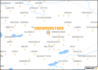 map of Marianka Stara