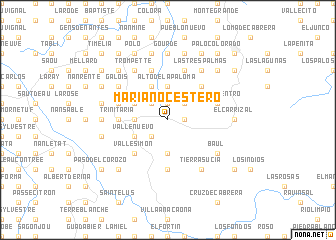 map of Mariano Cestero