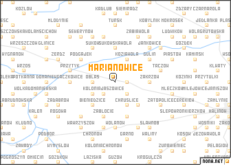 map of Marianowice