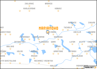 map of Marianowo