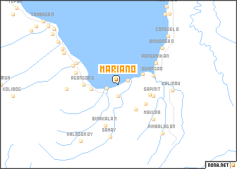 map of Mariano