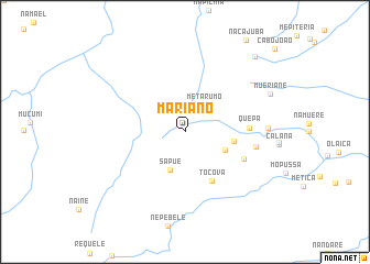 map of Mariano