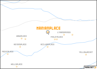 map of Marian Place