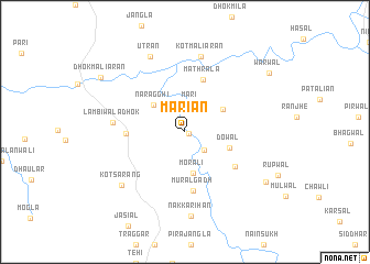 map of Marian