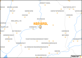 map of Mariapolʼ