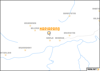 map of Mariarano