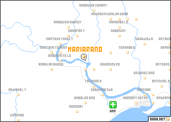 map of Mariarano