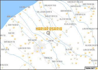 map of María Rosario