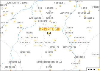 map of Mariátegui