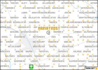 map of Mariatrost