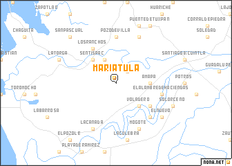 map of María Tula