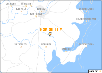 map of Mariaville