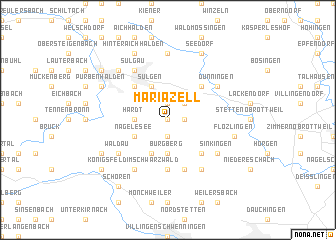 map of Mariazell