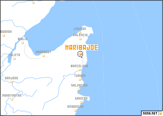 map of Maribajoe