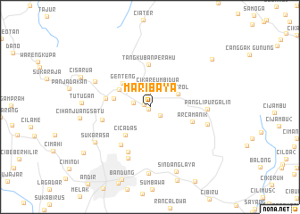 map of Maribaya