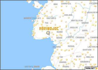 map of Maribojoc