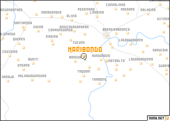 map of Maribondo