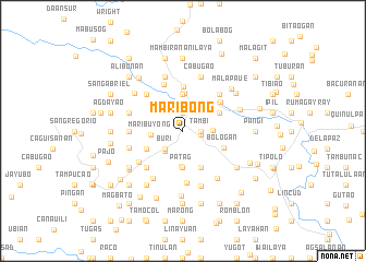 map of Maribong