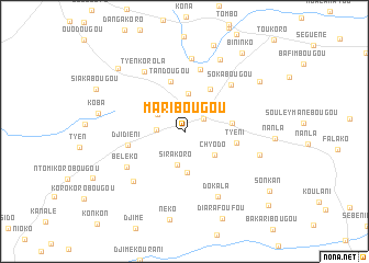 map of Maribougou