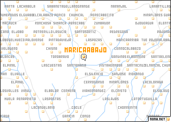 map of Marica Abajo