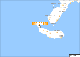 map of Maricaban