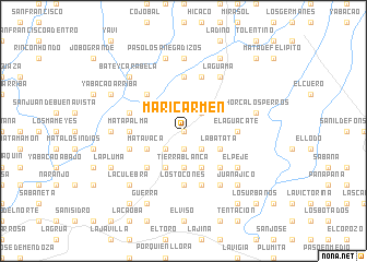 map of Maricarmen
