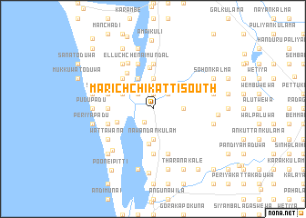 map of Marichchikatti South