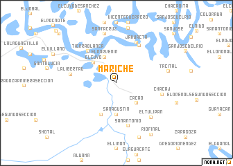 map of Mariche