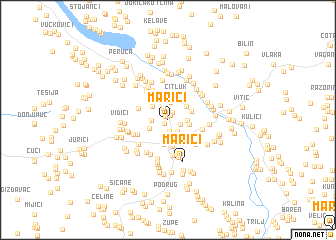 map of Marići