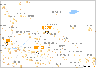 map of Marići