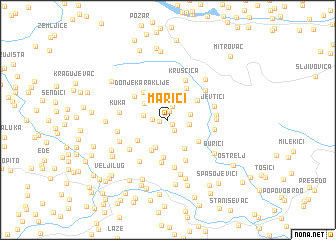 map of Marići