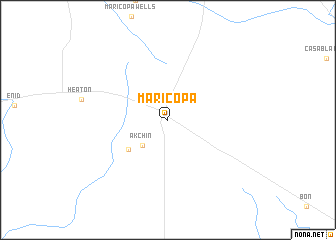 map of Maricopa