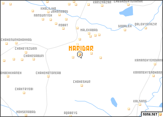 map of Marīdār