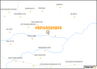 map of Mari da Sombra